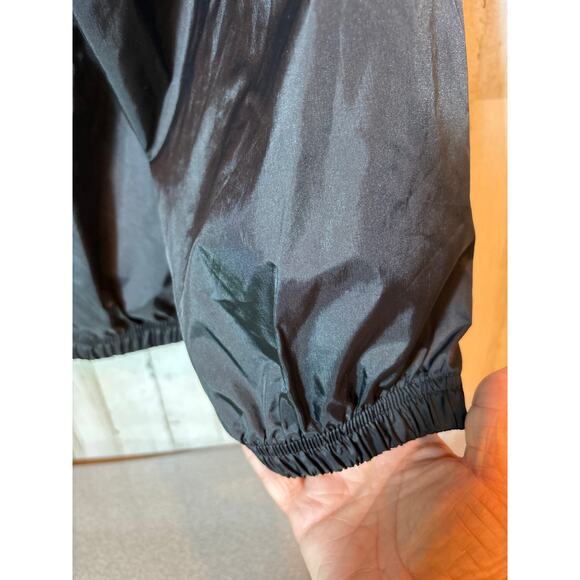 Reebox Men's Windbreaker Jacket Black - XL - Picture 3 of 6